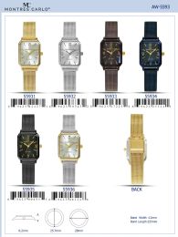 12 Bulk Ladies Watch - 55934 assorted colors