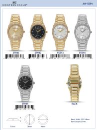 12 Bulk Ladies Watch - 55941 assorted colors