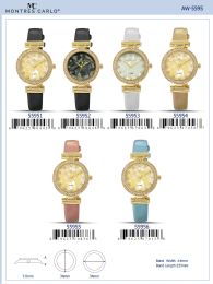 12 Bulk Ladies Watch - 55952 assorted colors