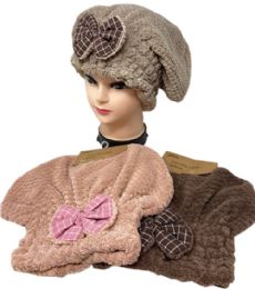 96 Bulk Deluxe Hair Wrap 25x62cm