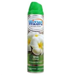 48 Bulk Wizard 10 Oz White Floral