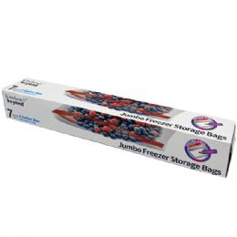 48 Bulk Jumbo Freezer Bag 7ct13 X16.5in 2 Gallon
