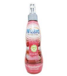 48 Bulk Wizard 8oz Room Mist Strawberry