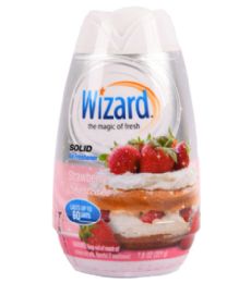 48 Bulk WIZARD 7.8OZ SOLID STRAWBERRY SHORTCAKE