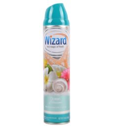 72 Bulk Wizard 10oz Air Freshener Ocean Blossom