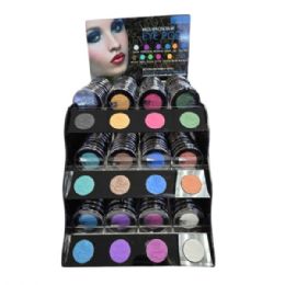 288 Bulk Malibu Glitz Spectacular Shimmer & Matte Eyeshadow Pods With Applicator In Countertop Display