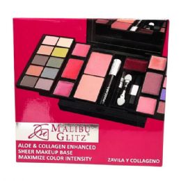 12 Bulk Malibu Glitz 29 Shade Makeup Kit