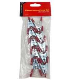 96 Bulk 10pc 2in Metal Spring Clamp Set