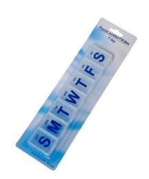 24 Bulk 7 Day Jumbo Pill Box