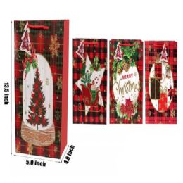 48 Bulk Christmas Wine Bag