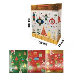 48 Bulk 16.5x12 Christmas Gift Bag