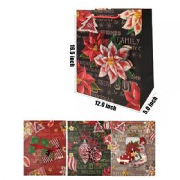 48 Bulk 16.5x12 Christmas Gift Bag