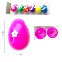 48 Bulk 6pc Easter Plastic Eggs