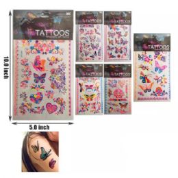48 Bulk Temporary Butterfly Tattoo