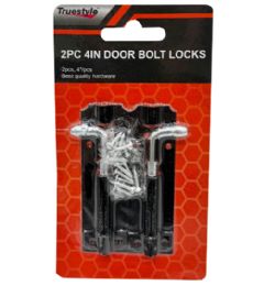48 Bulk 2PC 4IN DOOR BOLT LOCKS