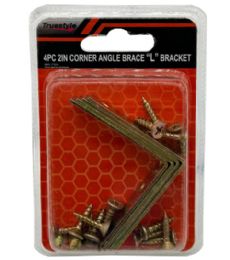 48 Bulk 4pc 2in Corner Angle Brace L Bracket