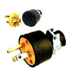 360 Bulk Three Prong Plug Male