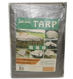 3 Bulk Silver Heavy Duty Pe Tarp 16 X 20