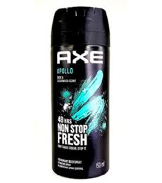 72 Bulk AXE 150ML MEN BS APOLLO