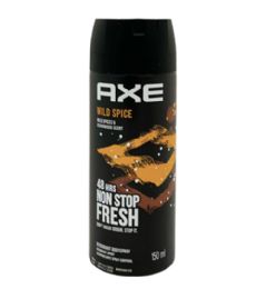 72 Bulk AXE 150ML MEN BS WILD SPICE