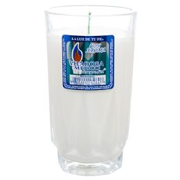 48 Bulk Michelada White Solid Candle