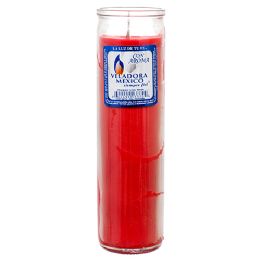 48 Bulk Veladora Solid Red Candle