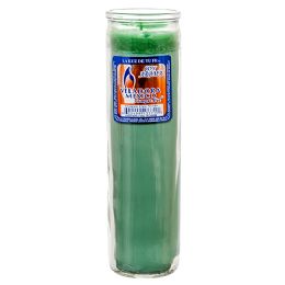 48 Bulk VELADORA SOLID GREEN CANDLE