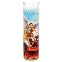 48 Bulk VELADORA SAN MIGUEL ARCHANGEL CANDLE