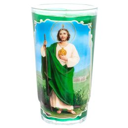 48 Bulk MICHELADA GREEN SAN JUDAS TADEO CANDLE