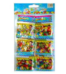 288 Bulk JELLY BALL DECORATION MIX COLOR