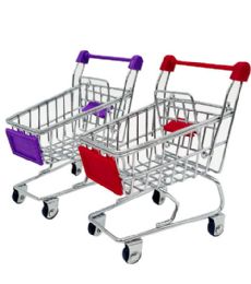 120 Bulk Mini Shopping Cart 4.x3x4.5in