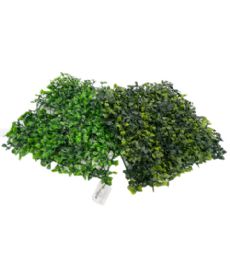 96 Bulk Grass Blade Mat 25x25cm Two Ast Colors