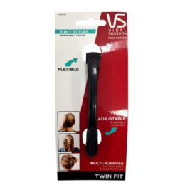 60 Bulk Vidal Sassoon Pro Series 3 In 1 Styles Adjustable & Flexible Twin Fit Hair Clip