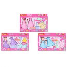 24 Bulk Assemble DresS-Up Doll In Assorted Styles
