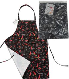 120 Bulk Waterproof Plastic Kitchen Apron 85x66cm