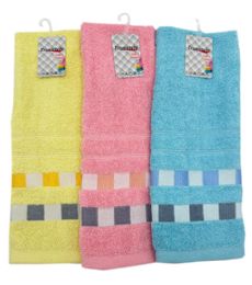 144 Bulk Embroidered Kitchen Towel 13x30in