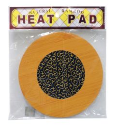 120 Bulk Wooden Round Pot Pad 6.7in