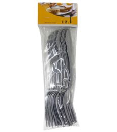72 Bulk 12pc Fork Heavy Duty Metal