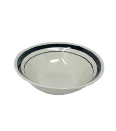 48 Bulk 7in Porcelain Bowl Banded