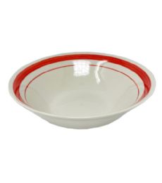 72 Bulk 9in Porcelain Bowl Banded