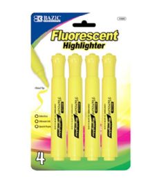 144 Bulk Bazic Yellow Fluorescent Highlighter