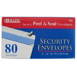 48 Bulk 80pc Self Seal #6 .75 Envelope Secur