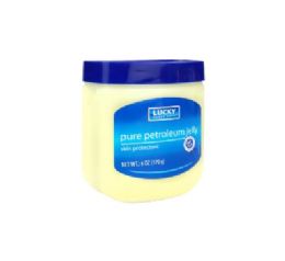 24 Bulk Lucky Petroleum Jelly Regular 6oz