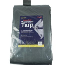 4 Bulk Tarpaulin Heavy Duty 14x20 Ft Silver