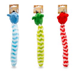 144 Bulk Bp Cat Plush Toy Mice Asst Colors 12.2in