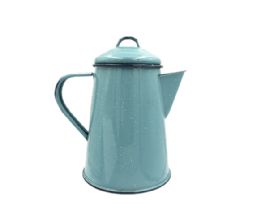 6 Bulk Cinsa Enamel Coffee Pot Blue