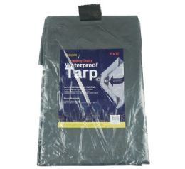 12 Bulk Tool Shed Tarps Silver 8x10ft