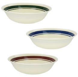 36 Bulk Nhc Mix Bamboo Melamine Bowl 9in Band