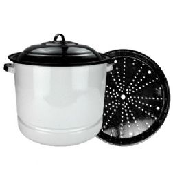 Bulk Steamer Pot W Lid & Trivet 34qt