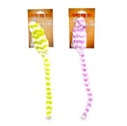 144 Bulk Bp Cat Plush Toy Mice Asst Colors 15.7in